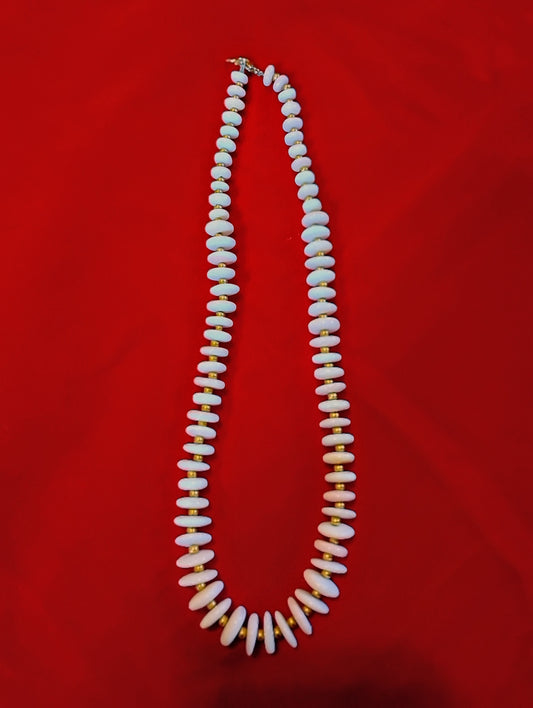 Pink Conch Shell Necklace